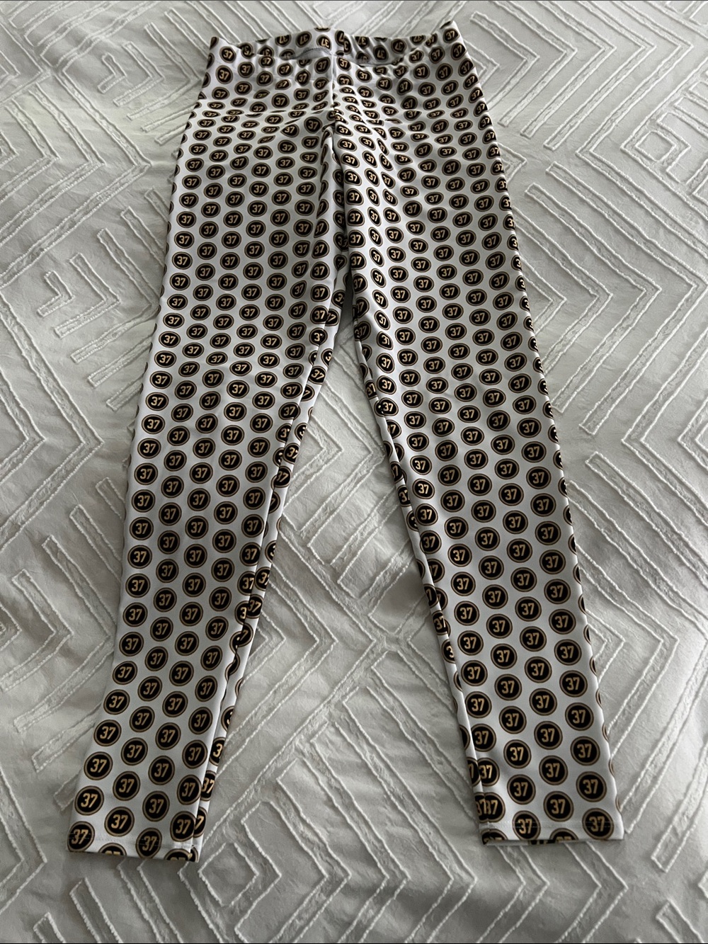 custom bergeron boston bruins leggings #37 - size small